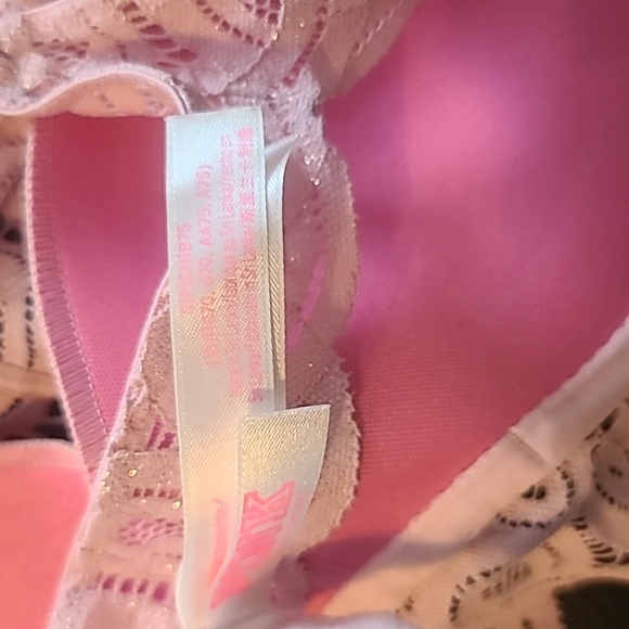 Pink Small Push up Bralette - Picture 3 of 4